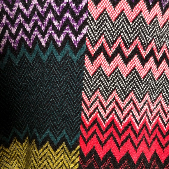 Anthropology Patchwork Knitted Midi Skirt - Picture 2 of 9